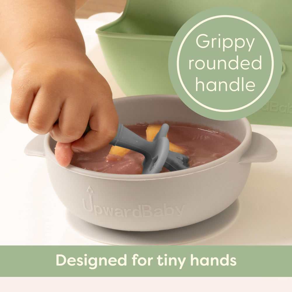 UpwardBaby tri-pack in red white and blue for versatile meals.