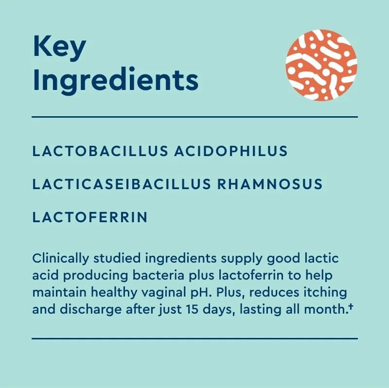 Uqora Promote Lactobacillus Acidophilus capsule for microbiome balance