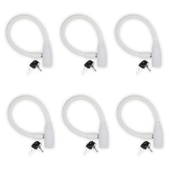 Urban August child-proof fridge lock on side-by-side handles secures kids from accessing contents
