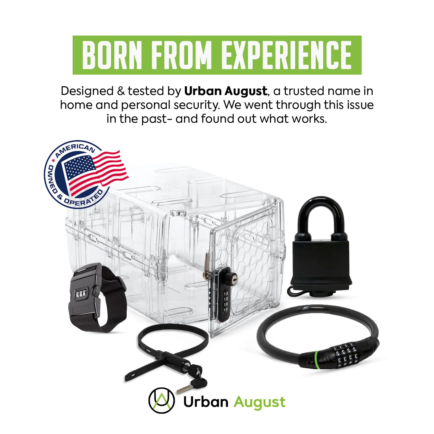 Urban August packaged two locks highlighting value for homes