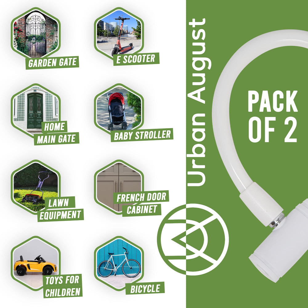 Urban August packaging for a 2-pack system promoting family safety.