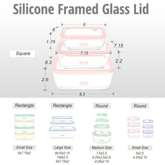 Urban Green square 39oz container with leak-proof lid keeps snacks fresh.