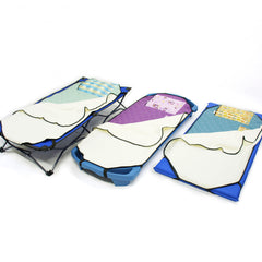 Urban Infant nap mat name tag for easy personalization and recognition.
