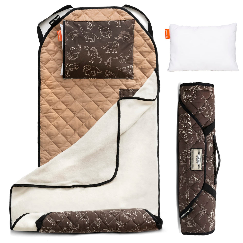 Urban Infant Tot Cot Nap Mat cover provides a cozy all-in-one preschool bedding solution.
