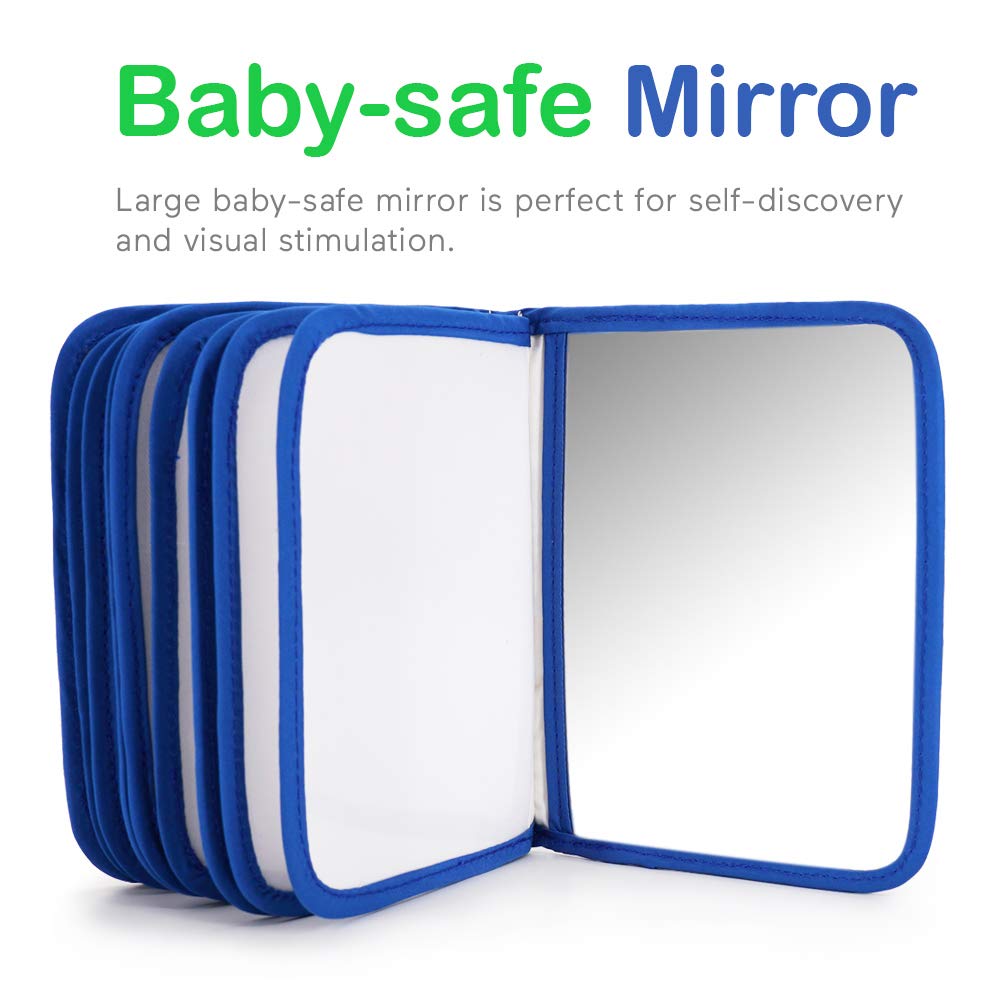 Urban Kiddy album easily attaches to crib or stroller for on-the-go use.
