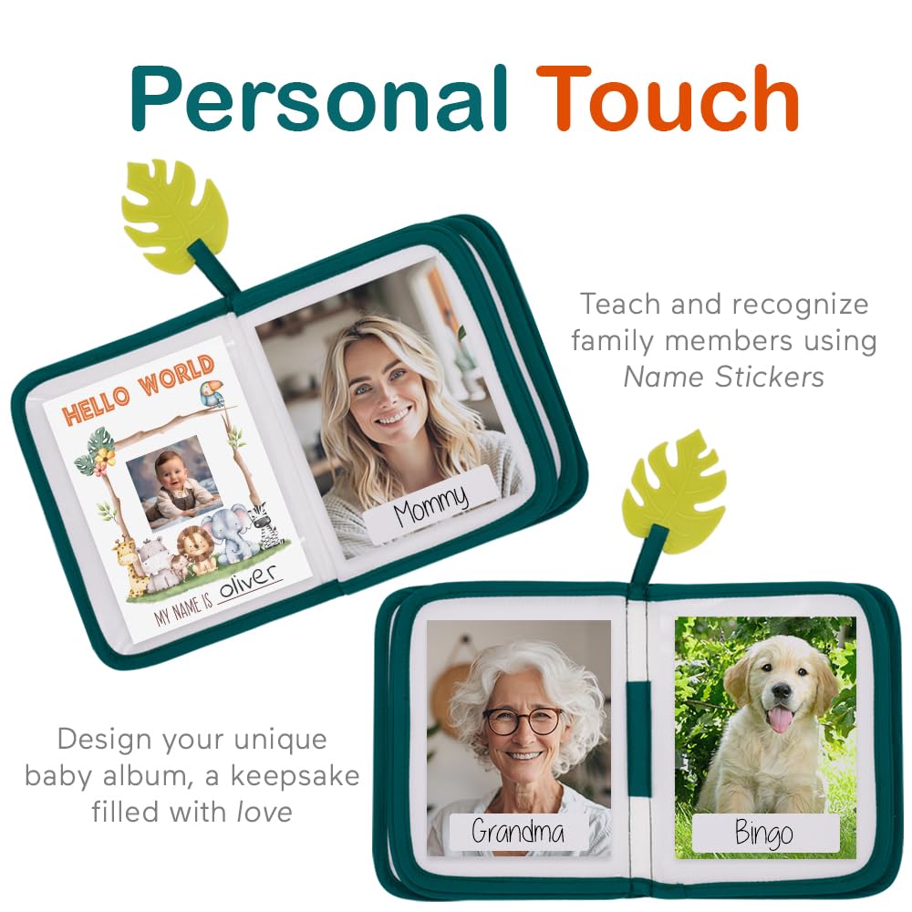 Urban Kiddy baby mirror attached encourages self-recognition during play.