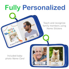 Urban Kiddy baby-safe mirror encourages reflective play and curiosity.