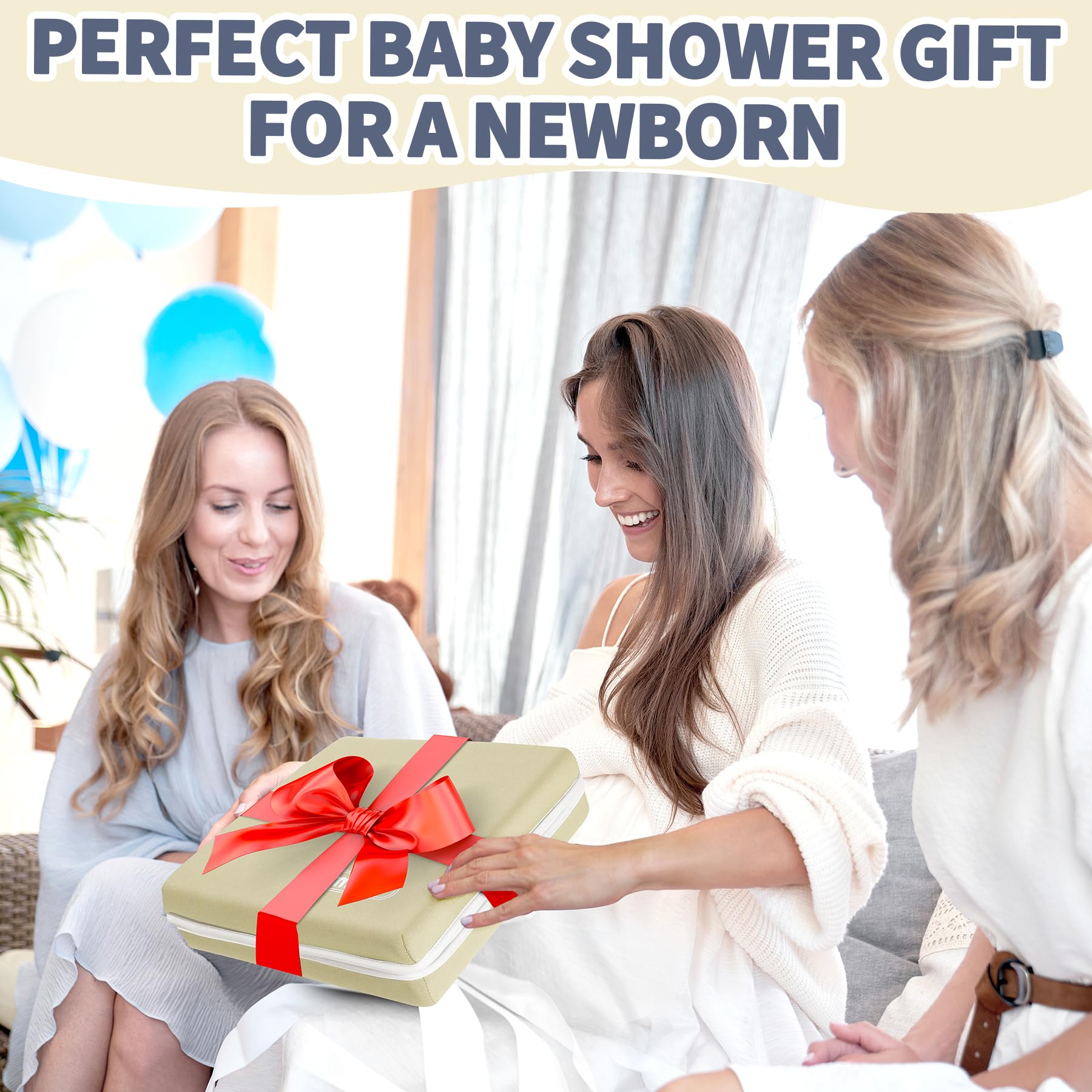 URMYWO anti-slip cushions enhance safety during splashes and bath time.