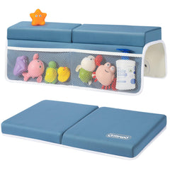 URMYWO bath kneeler and elbow rest pad set with plush cushioning for comfortable bath time