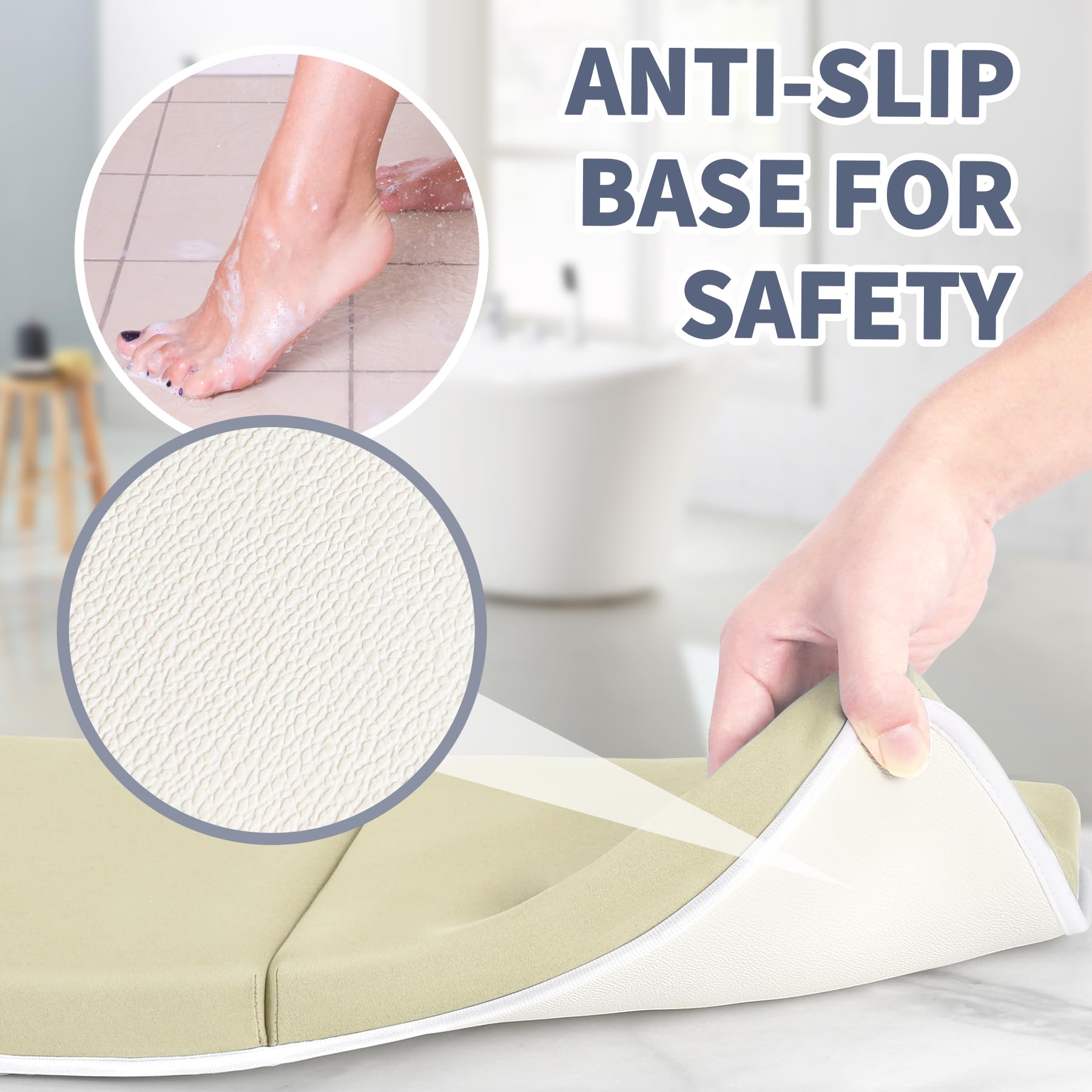 URMYWO knee and elbow rest set is easy to clean and quick to dry.