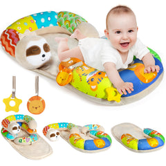 URMYWO Tummy Time Mat main view showing 4-in-1 design for infants