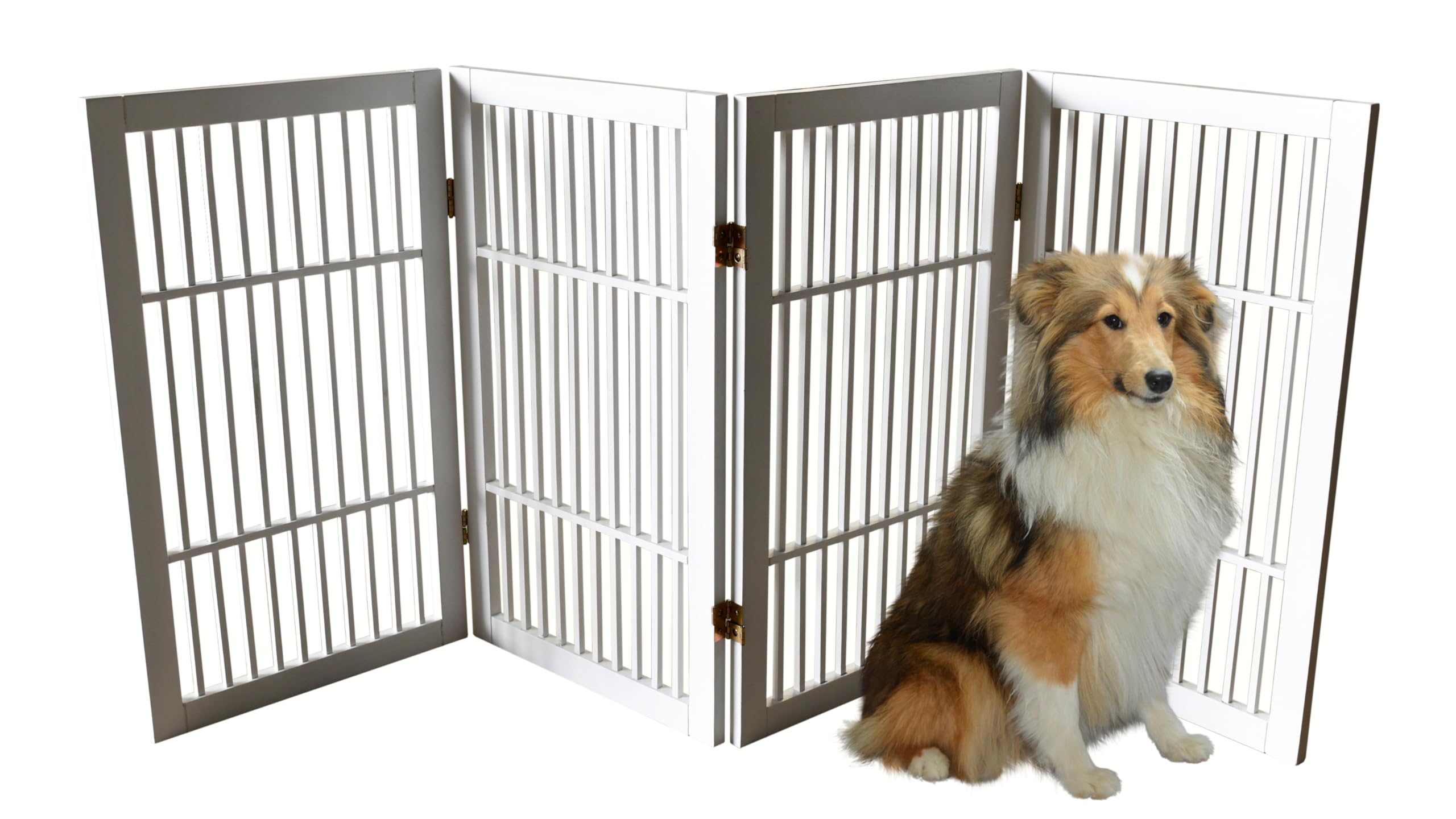 Urnporium fully assembled wooden gate shown for easy setup.