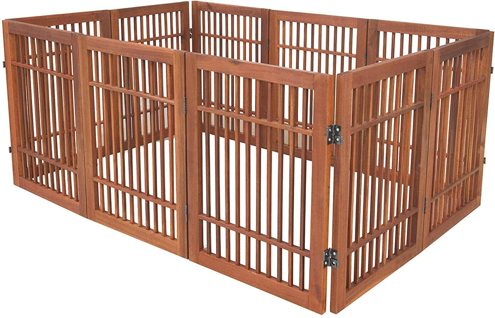 Urnporium gate features 1-inch bar spacing for visibility.