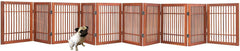 Urnporium gate with 2-way hinges for easy passage from either side.