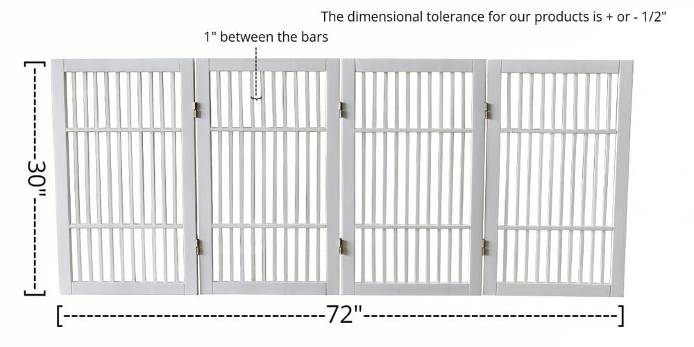 Urnporium two-way hinges gate allows easy passage from either side.