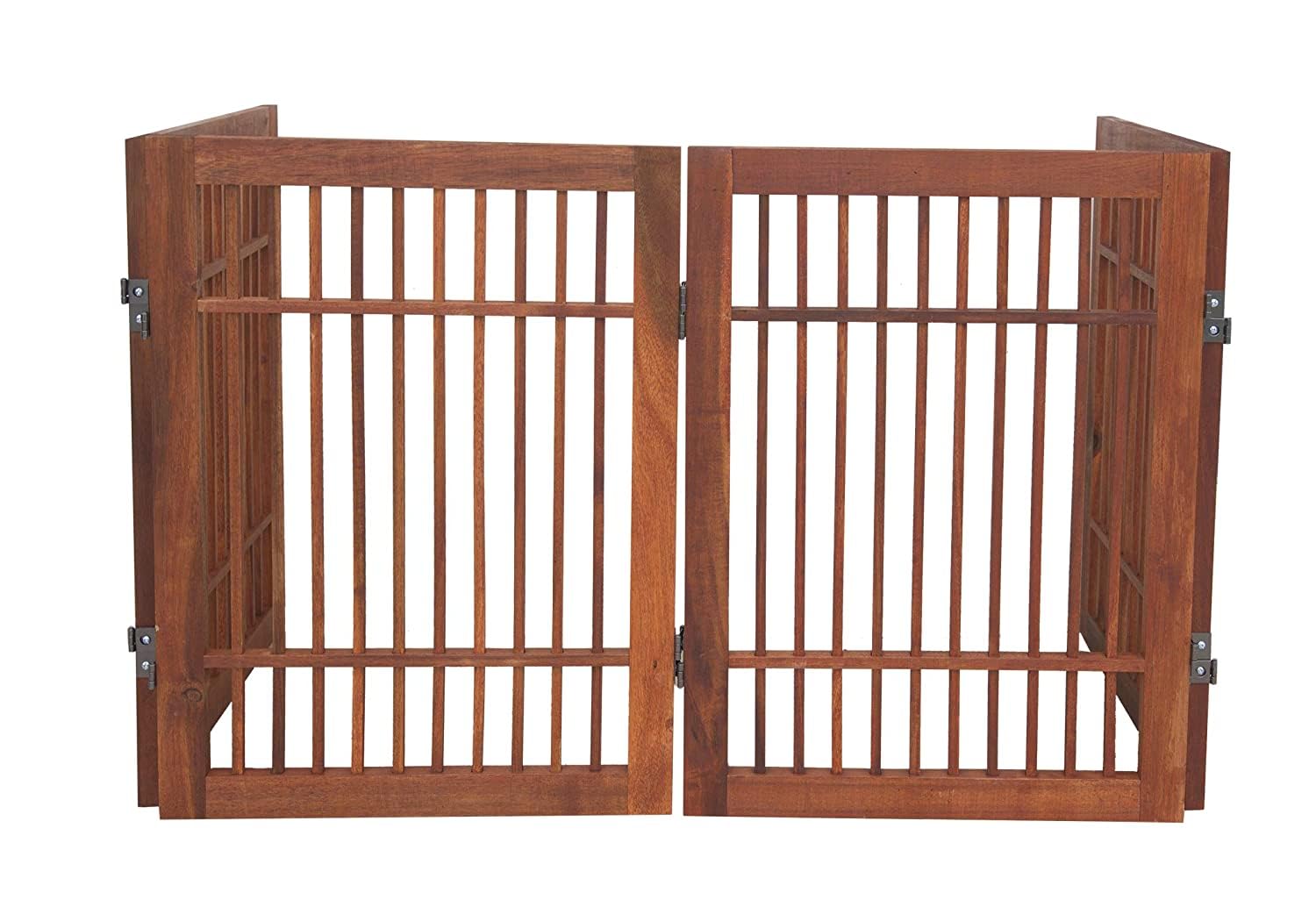 Urnporium gate with two-way hinges enables flexible configurations
