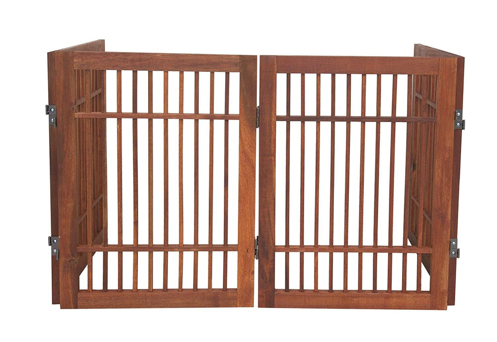 Urnporium gate with two-way hinges enables flexible configurations