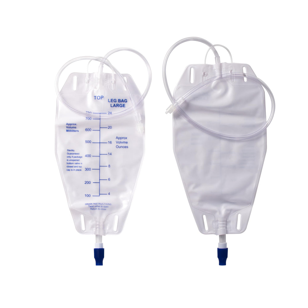 Urosagan nephrostomy bag designed for secure attachment and comfortable wear.