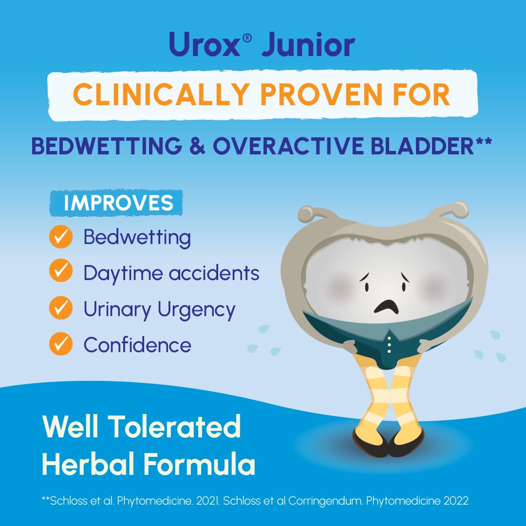 UROX Junior clinical trials 2021 reference on packaging and documentation
