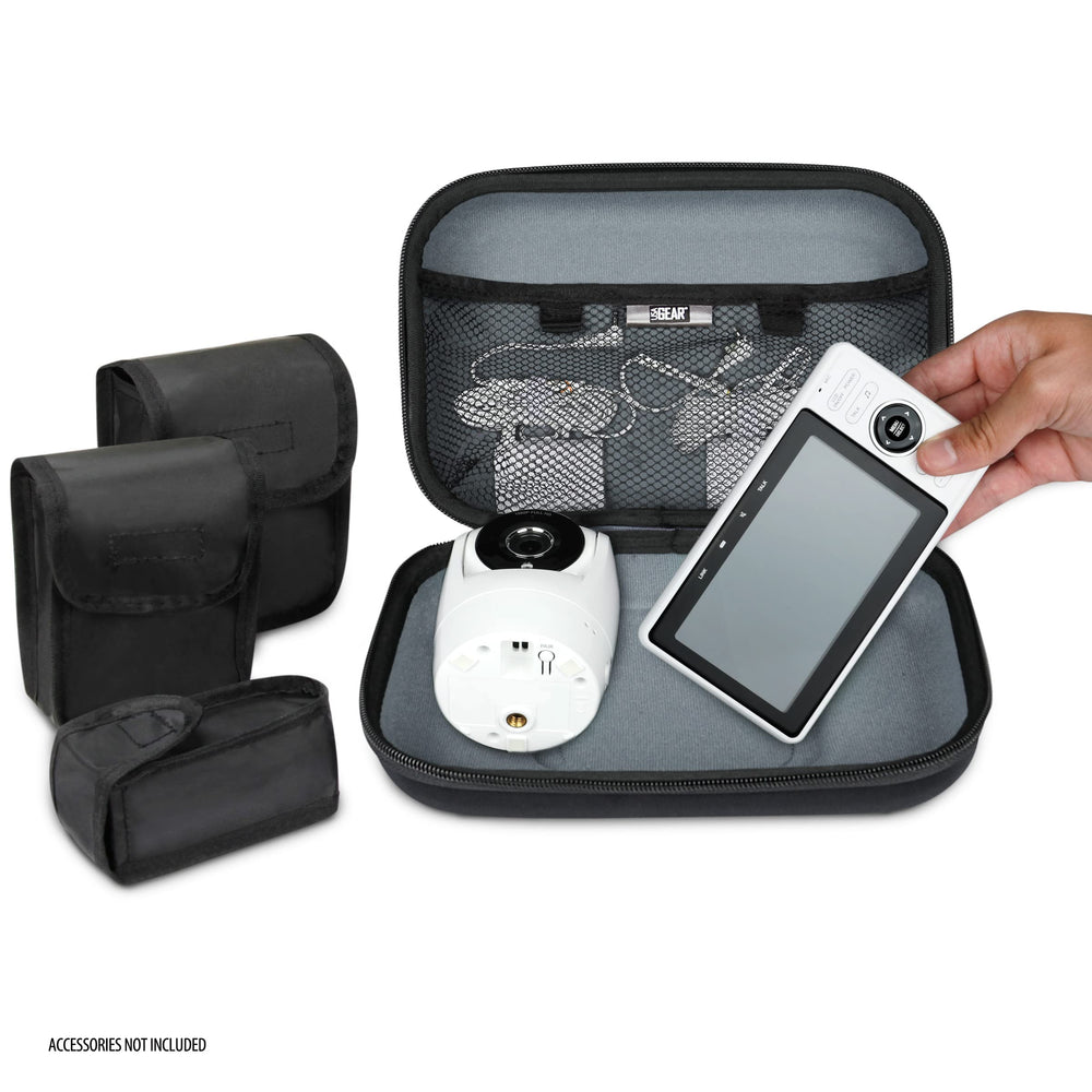 USA Gear case with side pockets for removable pouches and gear organization