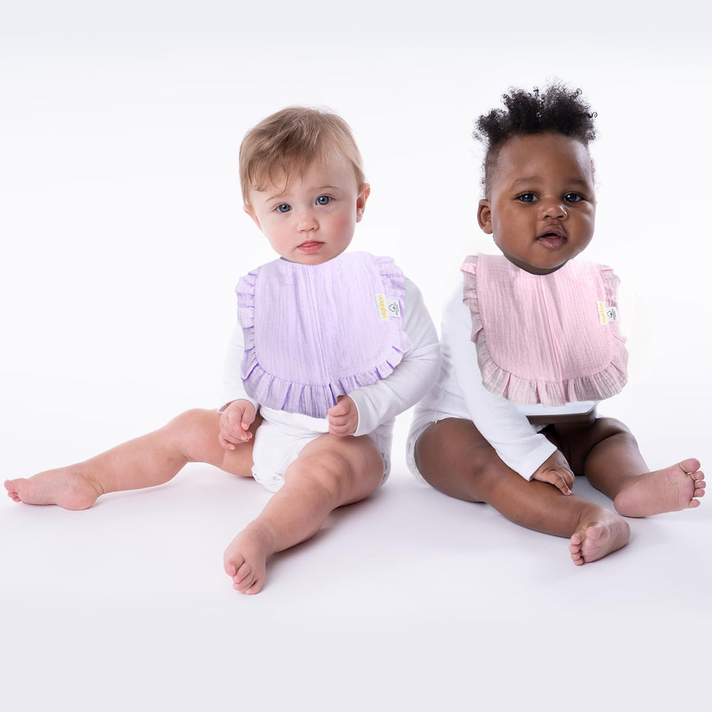 usakinon machine-washable muslin bib softens after washing