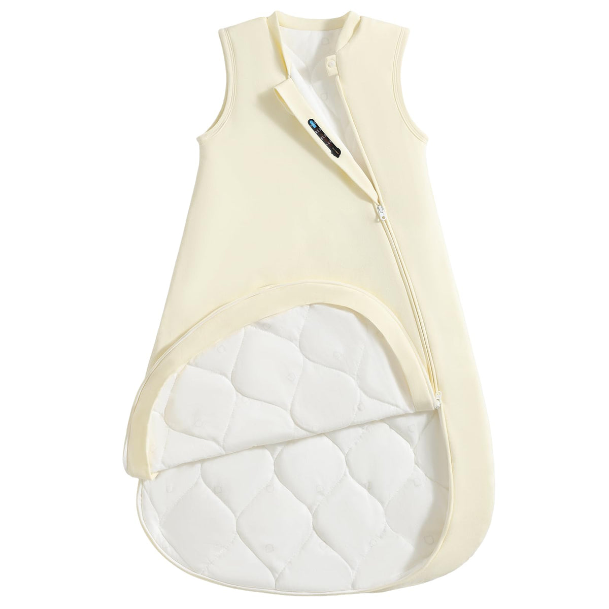 usbettas 2.5 tog baby sleep sack with cozy cotton fabric for all-night comfort