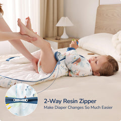 Usbettas sleep sack temperature strip for at-a-glance warmth check