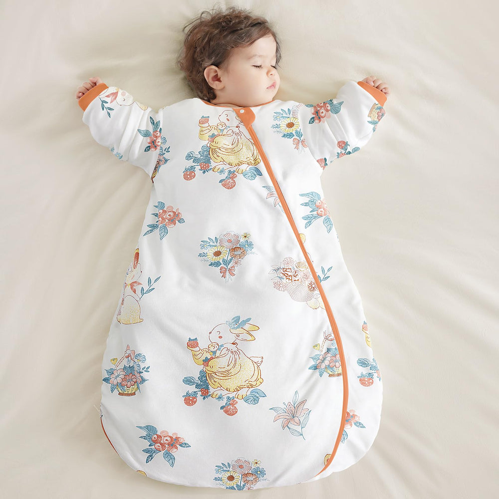 usbettas baby sleep sack two-way zipper enables easy diaper changes