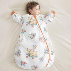 usbettas baby sleep sack two-way zipper enables easy diaper changes