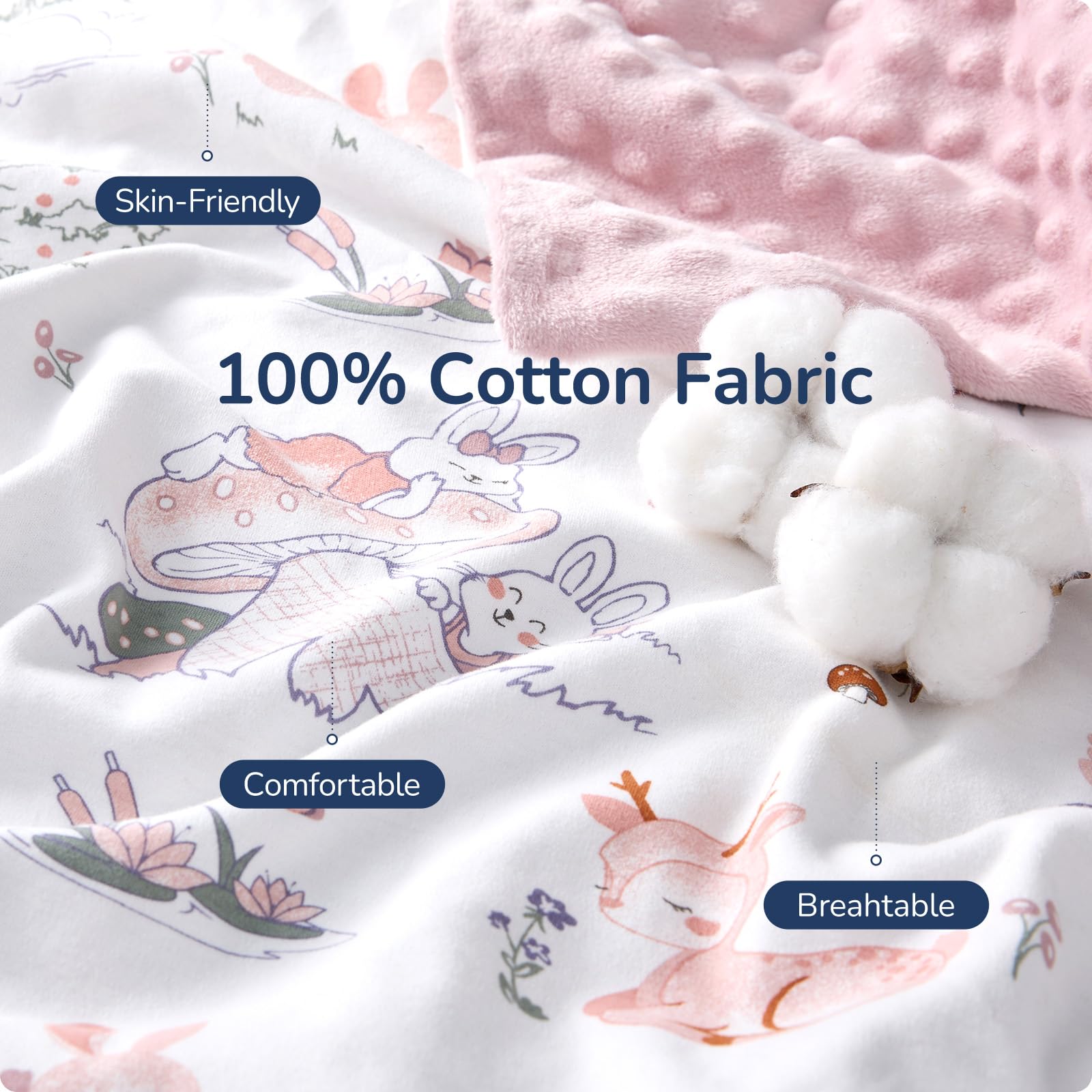 usbettas bunny blanket nursing cover offers discreet, breathable coverage