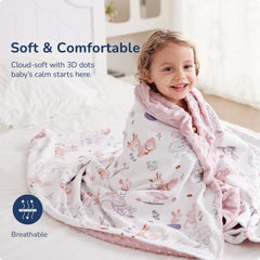 usbettas bunny blanket stroller cover shields your baby on outings