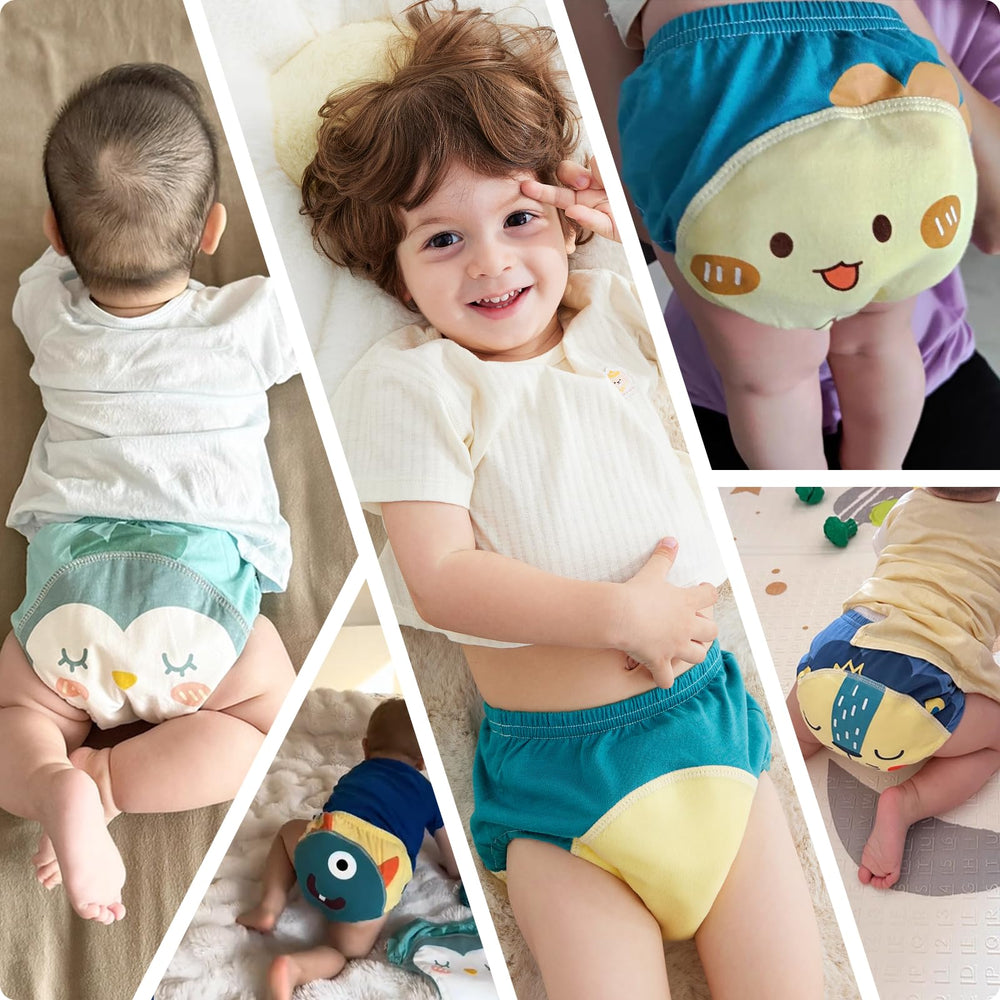 usbettas potty-training underwear for boys 3t, packaging keeps four pants organized.
