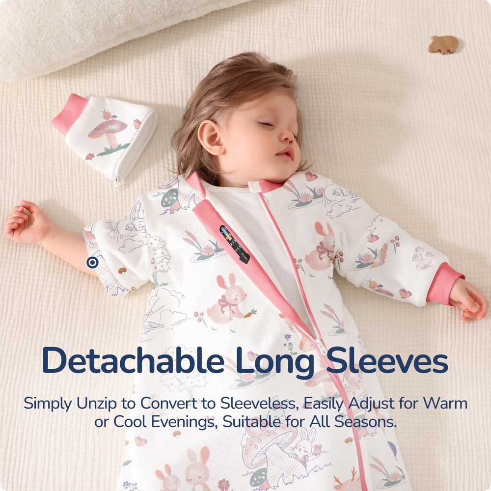usbettas Sleep Sack with 1.0 TOG provides gentle warmth without bulk.