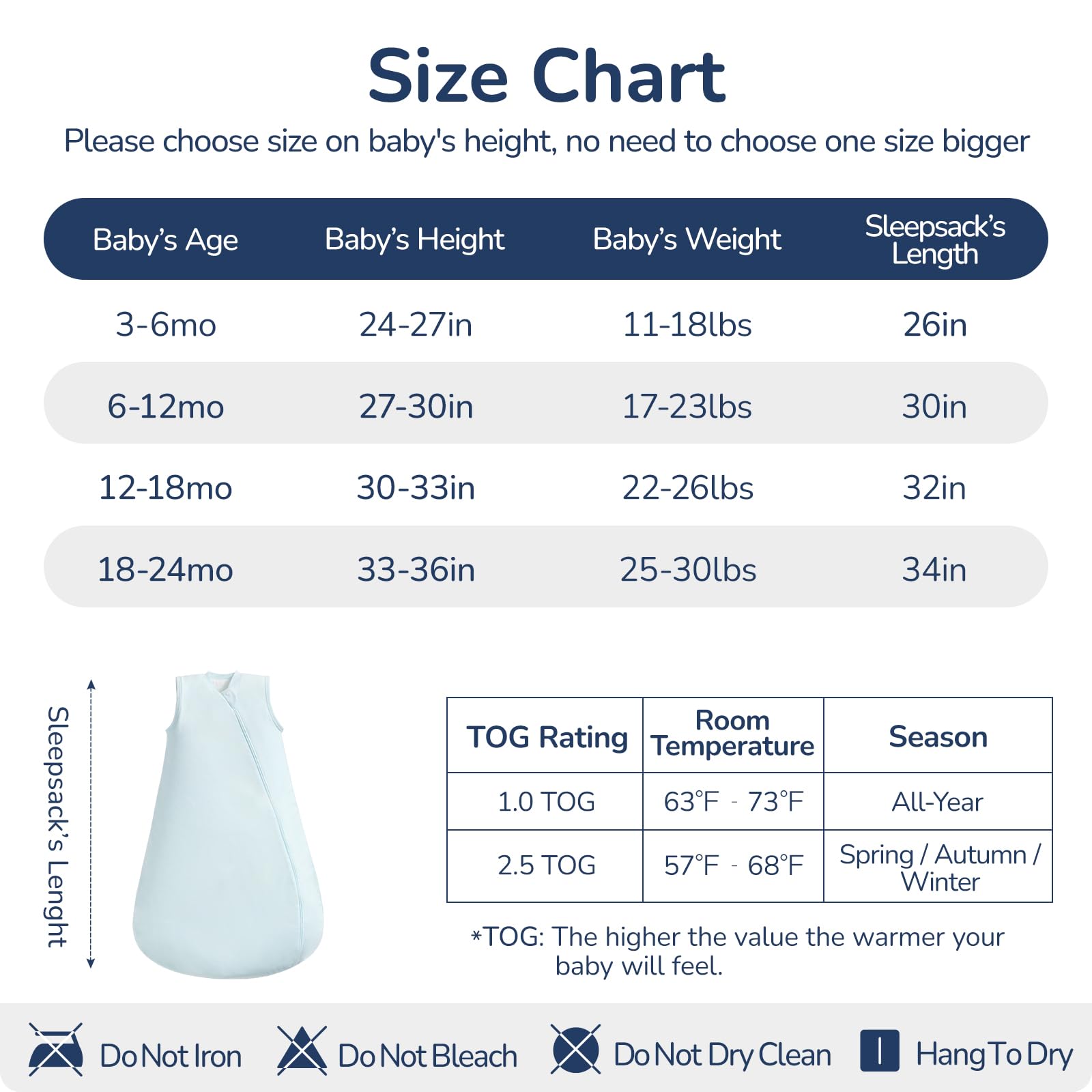 usbettas sleep sack durable stitching supports daily wear