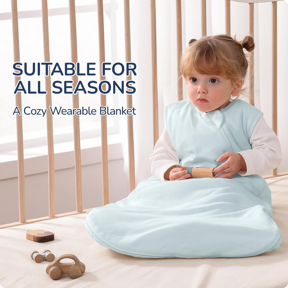 usbettas sleep sack temperature-sensing strip shows temperature changes