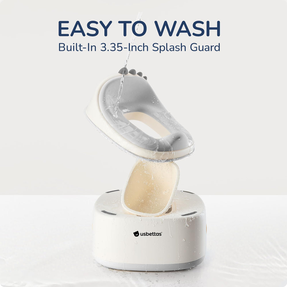 usbettas splash guard helps minimize mess during use