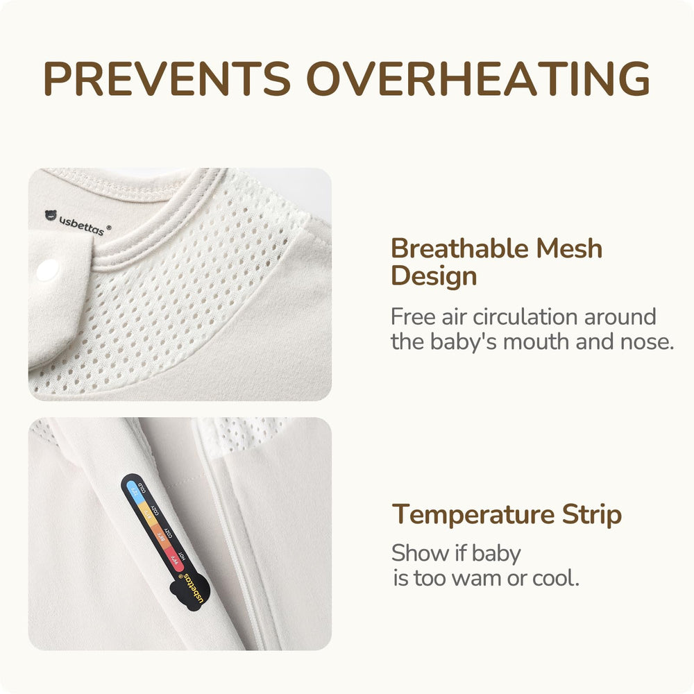 usbettas swaddle-silent-fastener uses quiet, scratch-free closures for disturbance-free adjustments.