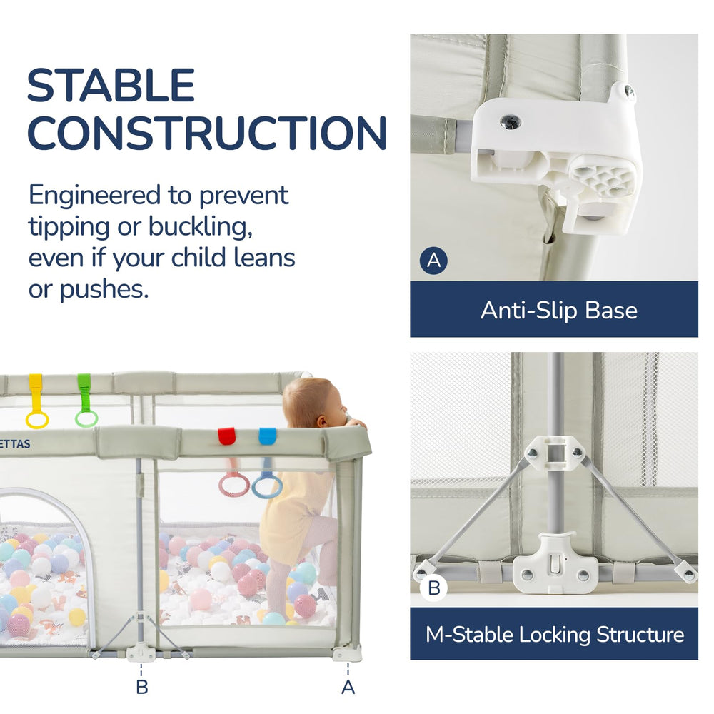usbettas two-height options help prevent climbing out.