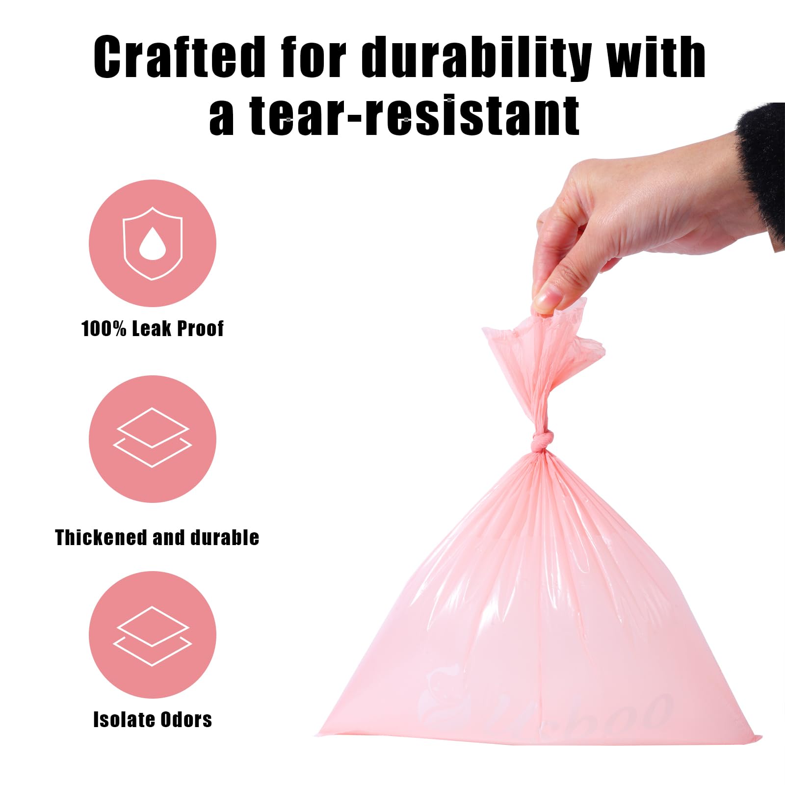 Compact USBOO dispenser included for quick access on the go