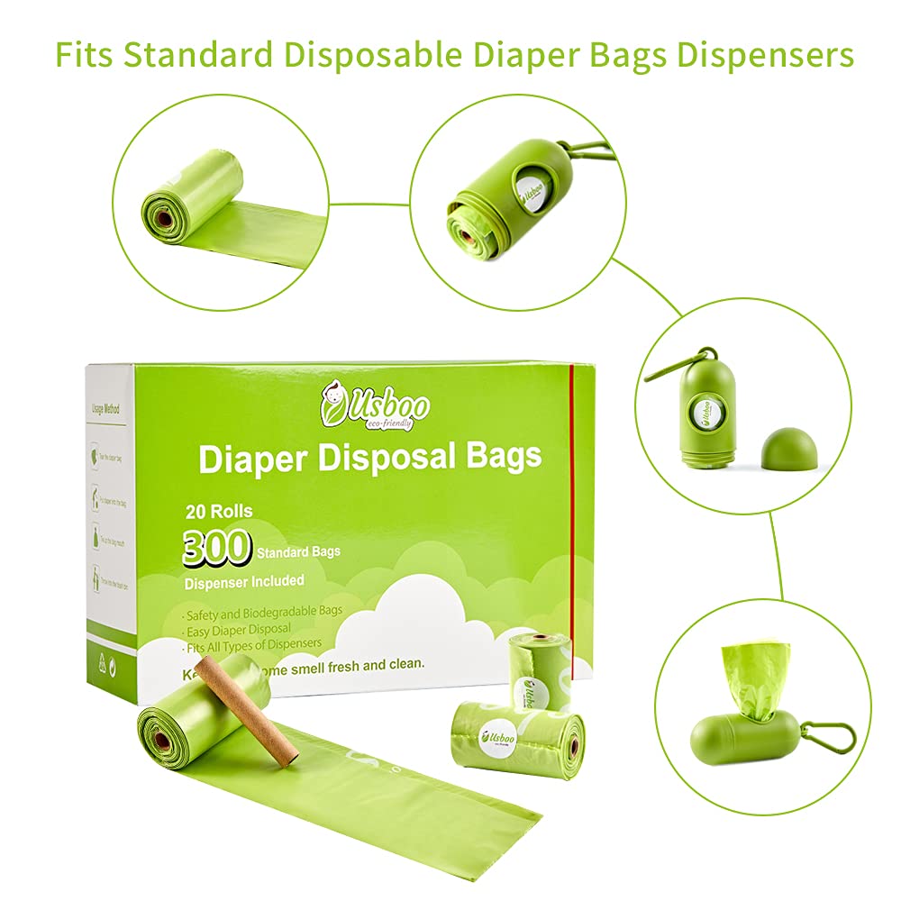 USBOO oxo-biodegradable bags using eco-friendly material for responsible disposal.
