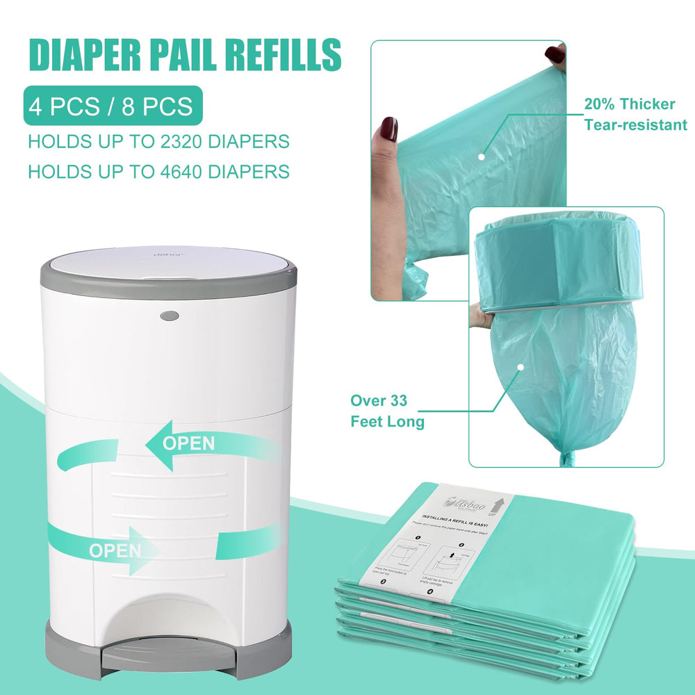 USBOO tropical fruit scent helps mask diaper odors in the nursery