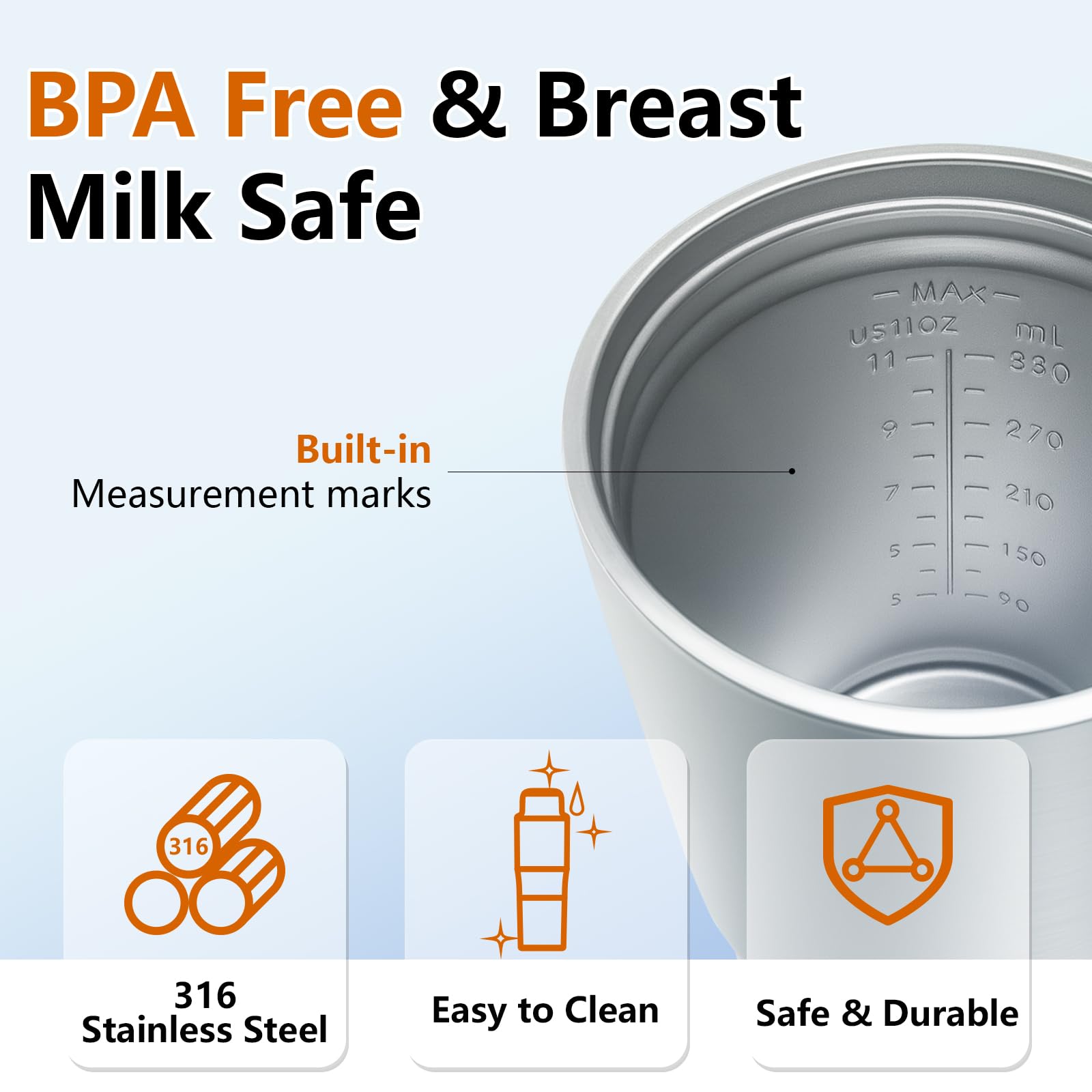 usereef cord-free travel design for mess-free, on-the-go warming