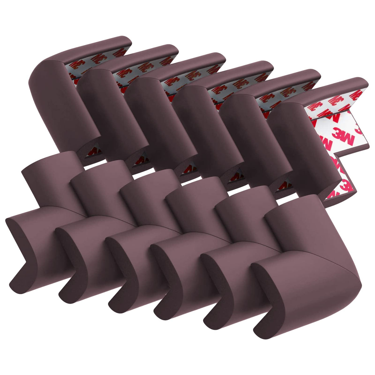 USFloatWishes 12-pack soft corner protector guards furniture edges for safer play