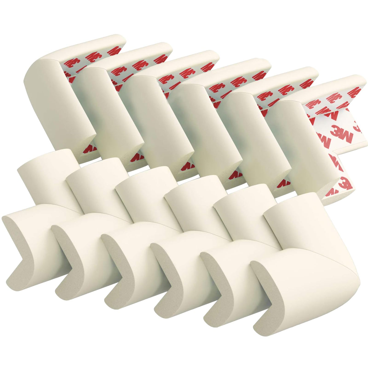 USfloatwishes corner protector off white safeguards furniture corners for safer play.