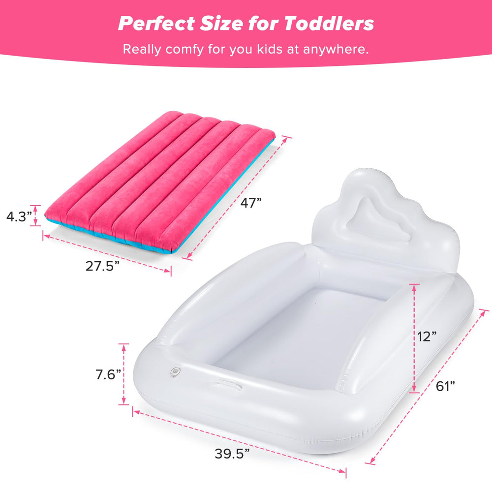 USHMA toddler bed ideal for hotels and camping trips