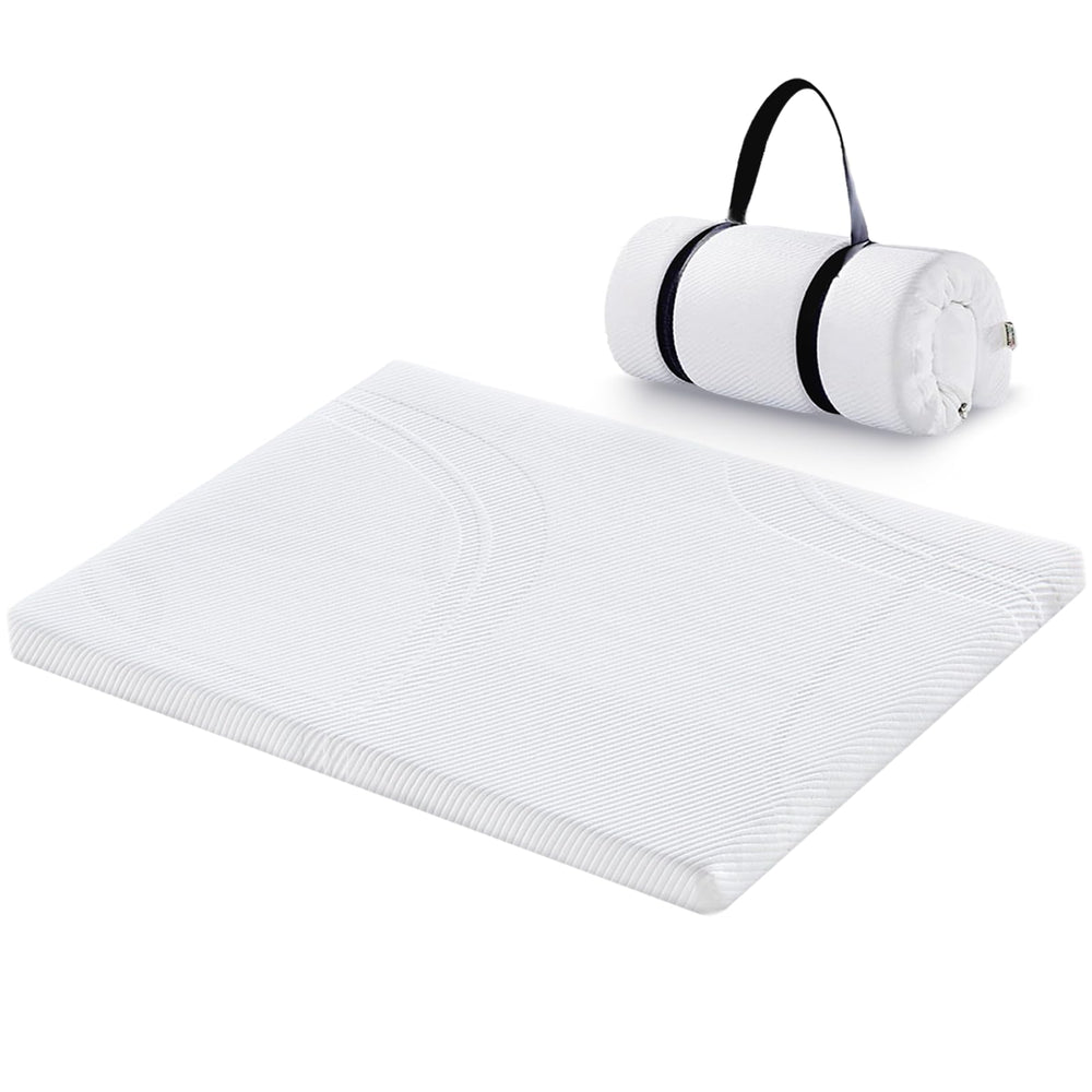 Ustenroya Pack N Play mattress full view for travel-friendly comfort.
