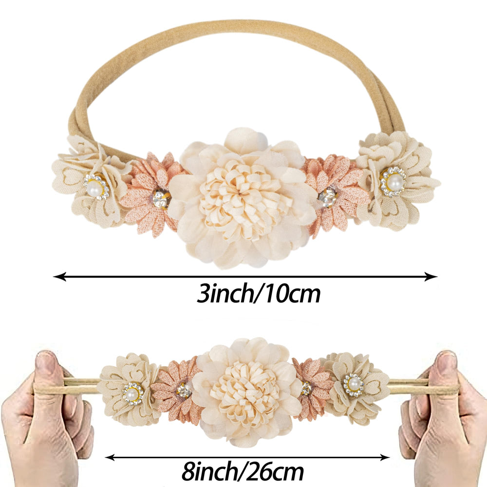 Utaly toddler flower crown accessory for versatile dress-up