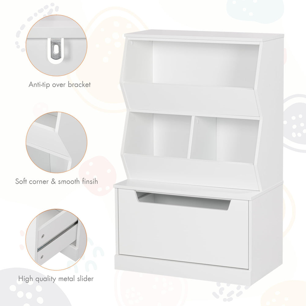 UTEX Anti-tip safety device stabilizes the unit during active play in playrooms.