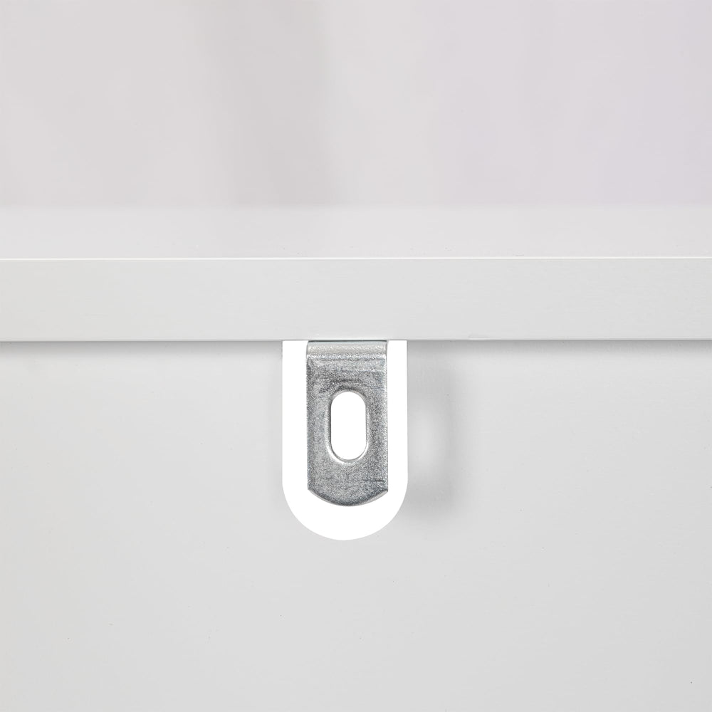 UTEX Playroom storage solution keeps books and toys organized in bedrooms or nurseries.