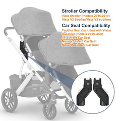 UTNVBTR upper adapter fitting Vista V2 with bassinet attachment